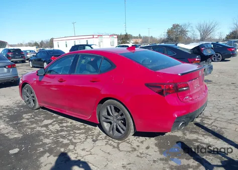 2019 Acura Tlx Tech A-Spec Pkgs из США, поврежденный, VIN 19UUB1F6XKA004438